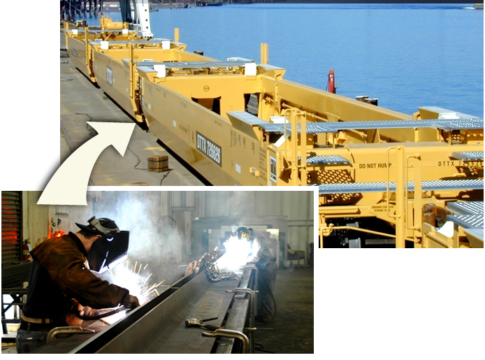 Gunderson Maxi IV Full-service steel fabrication