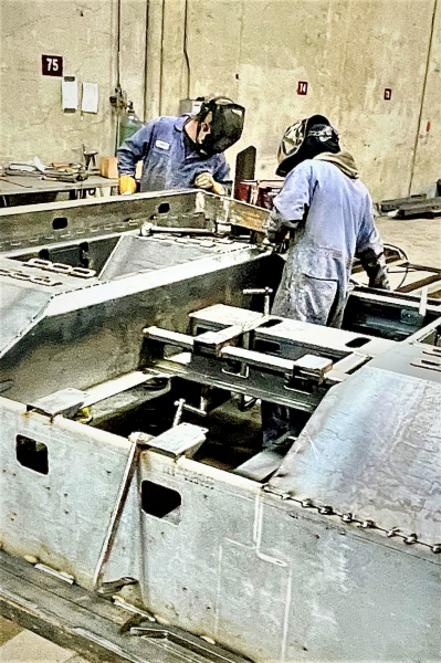 Welded steel sub assembly Welded steel sub assembly